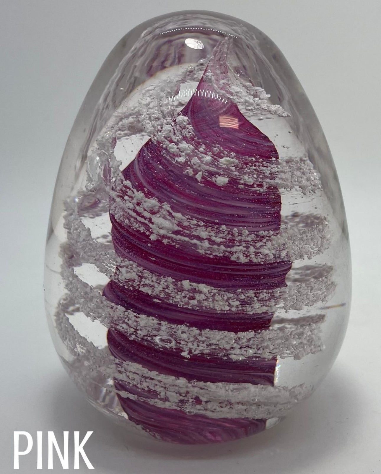 Memorial Cremation Glass Paperweight