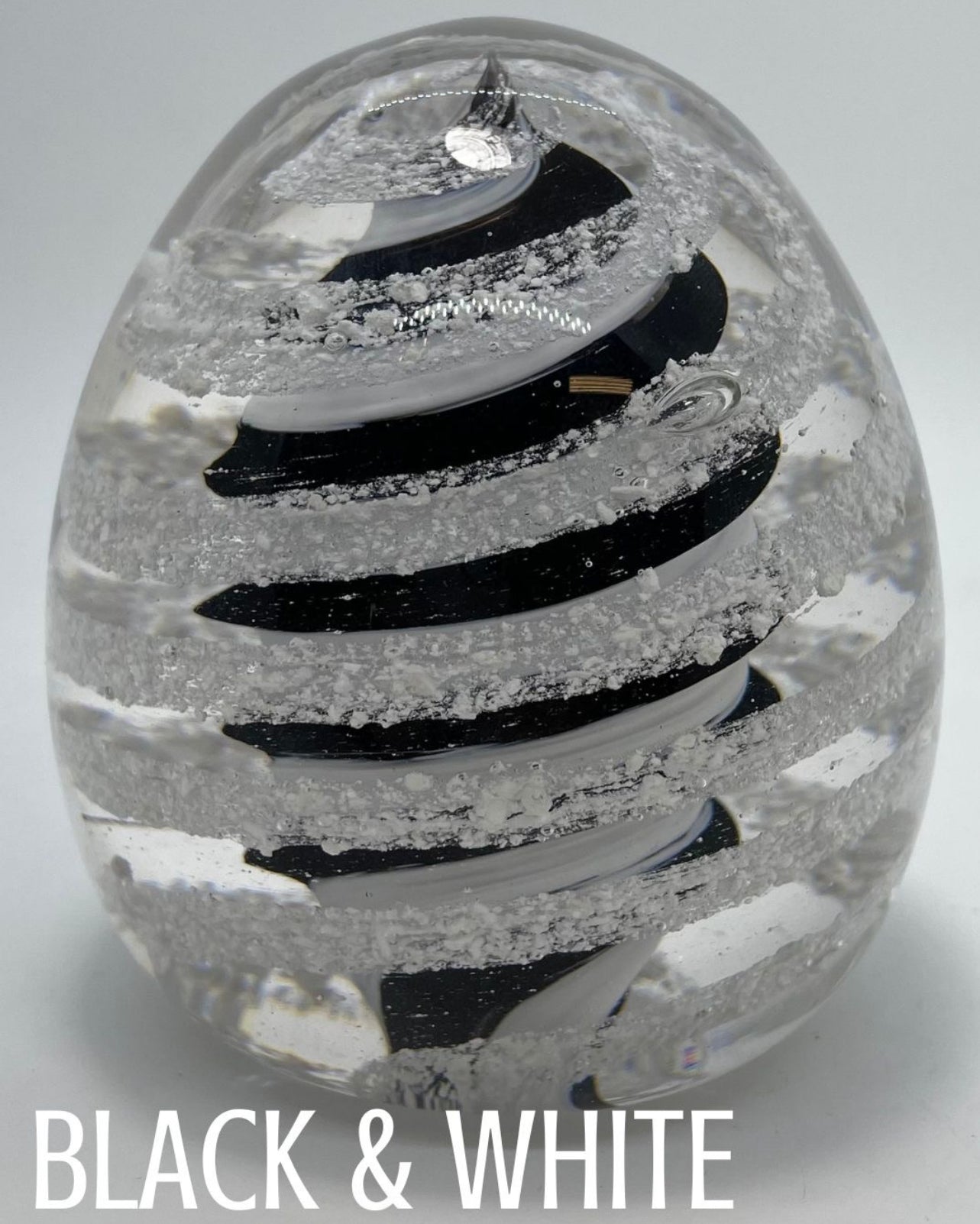 Memorial Cremation Glass Paperweight