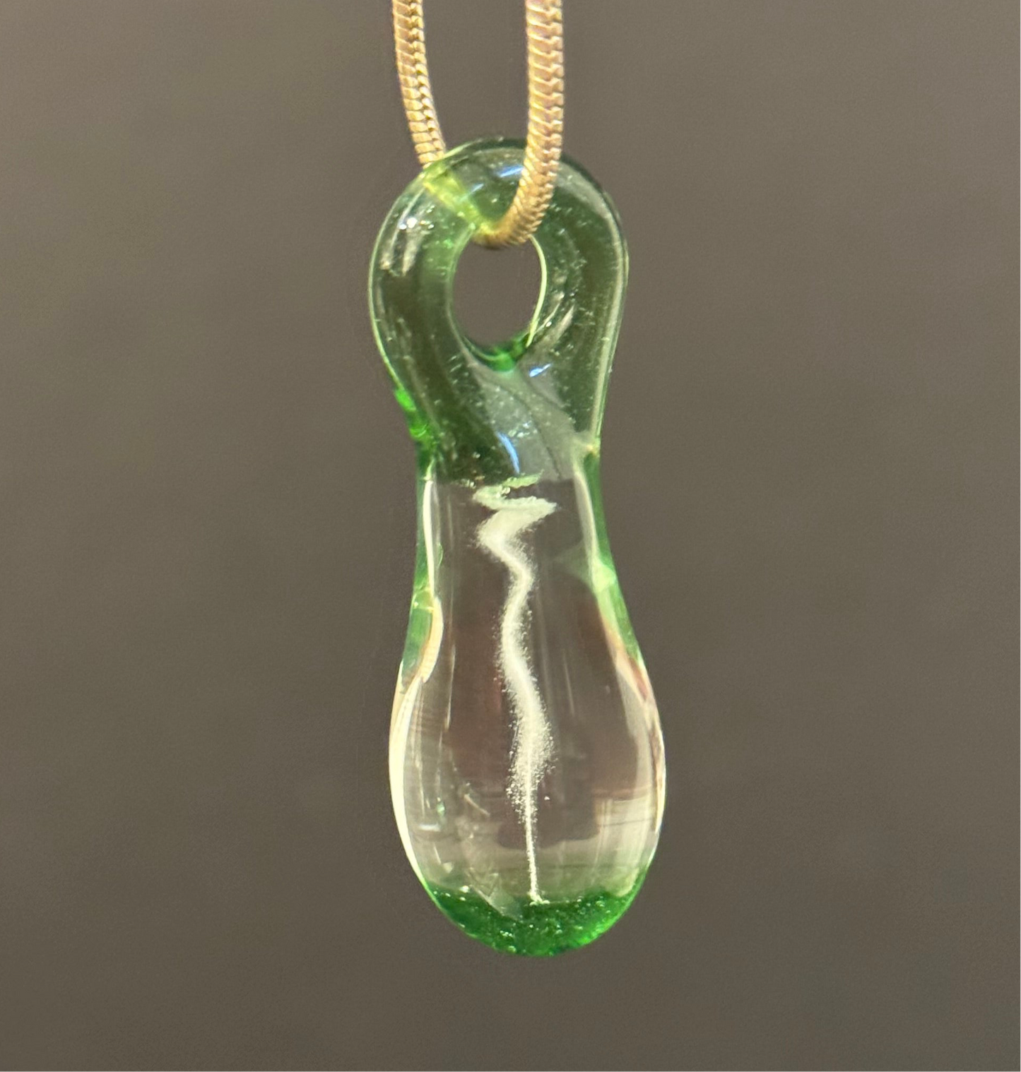 Memorial Cremation Glass Pendant