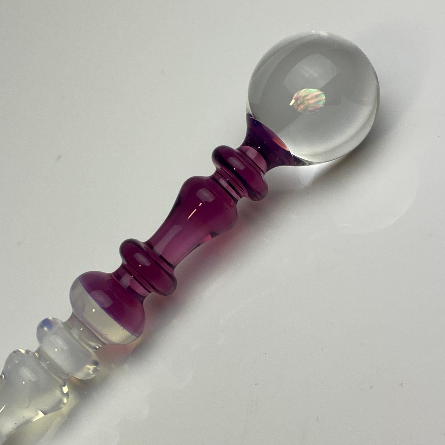 Royal Jelly & Opalene Purple with an Opal Art Glass Perfume Dauber