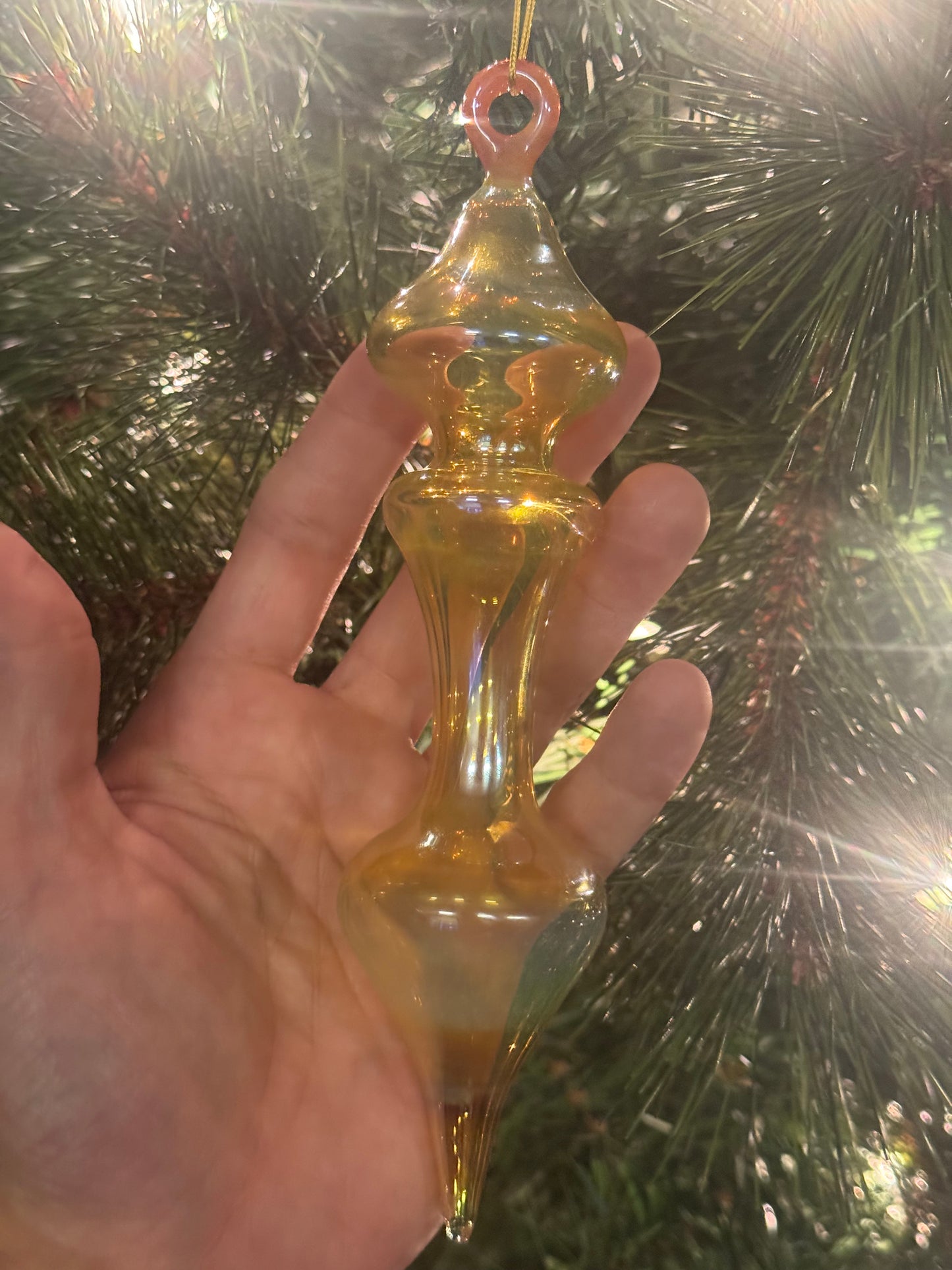 Glass Ornament Gold / Silver