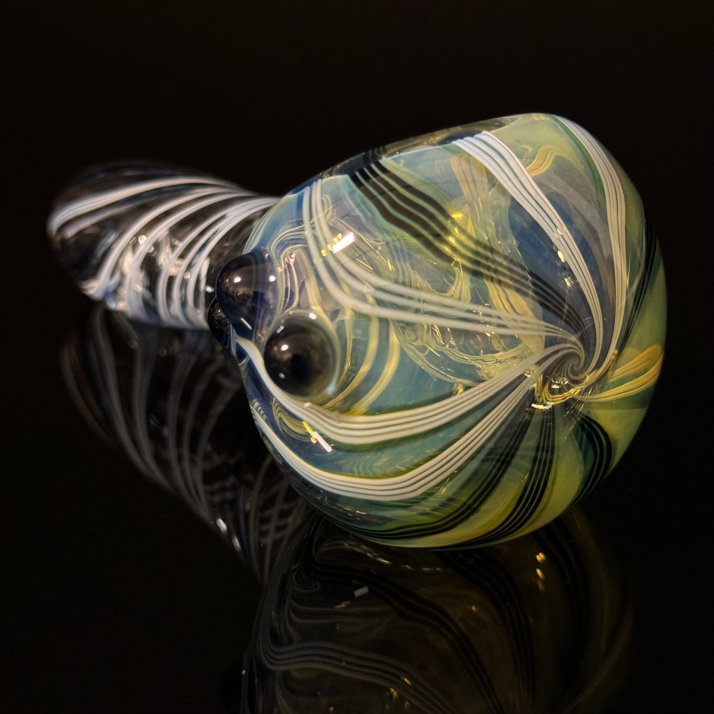 Color Changing Lined Inside Out Glass Pipe Heady Pipe Hand Blown Extra Thick