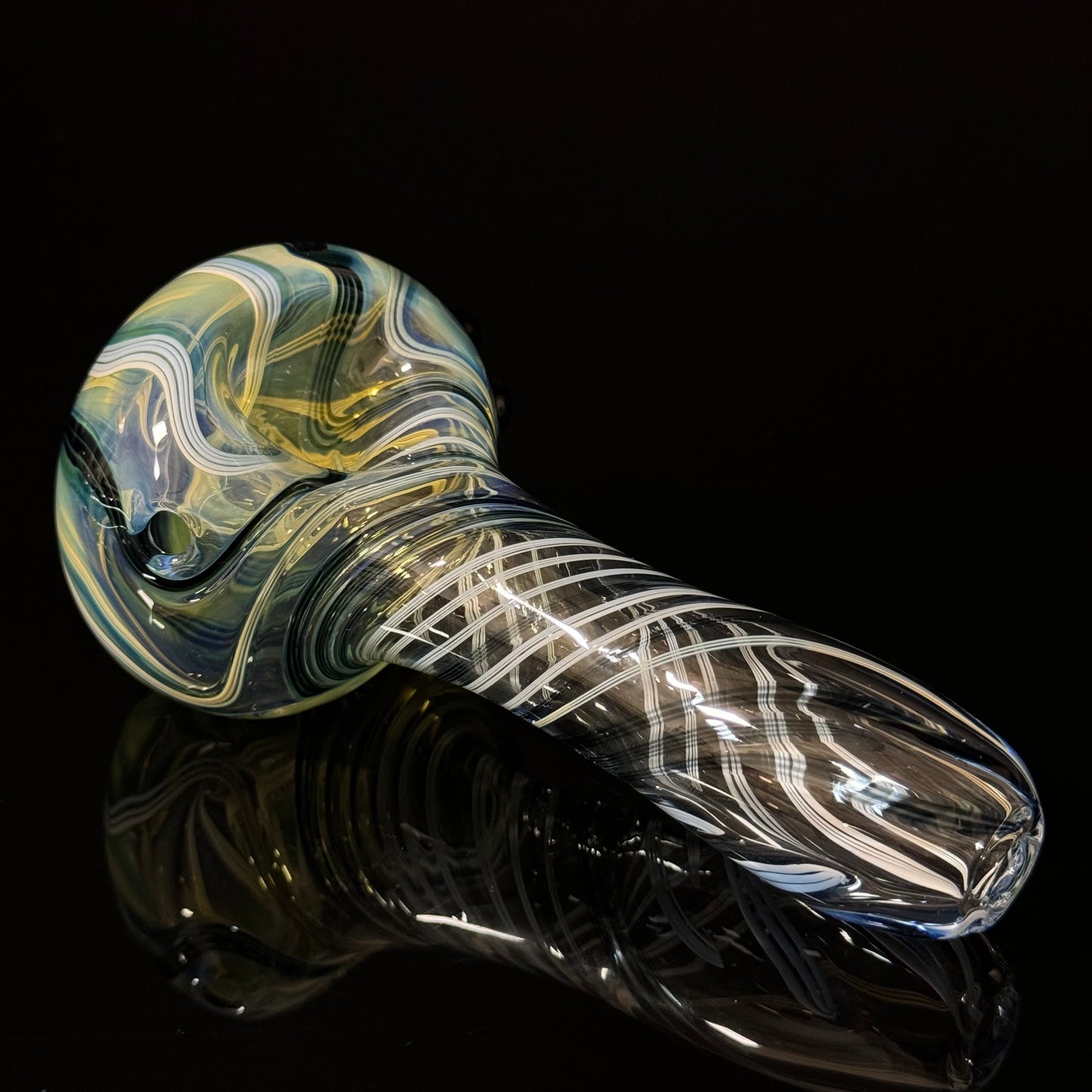 Color Changing Lined Inside Out Glass Pipe Heady Pipe Hand Blown Extra Thick