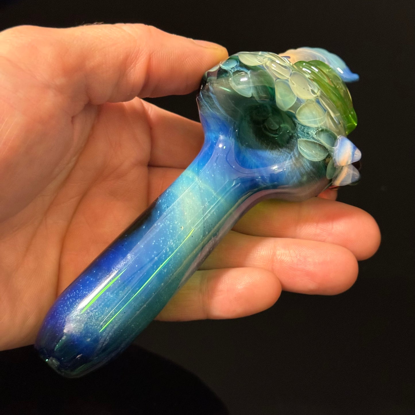 Eyeball Monster Glass Heady Pipe Hand Blown