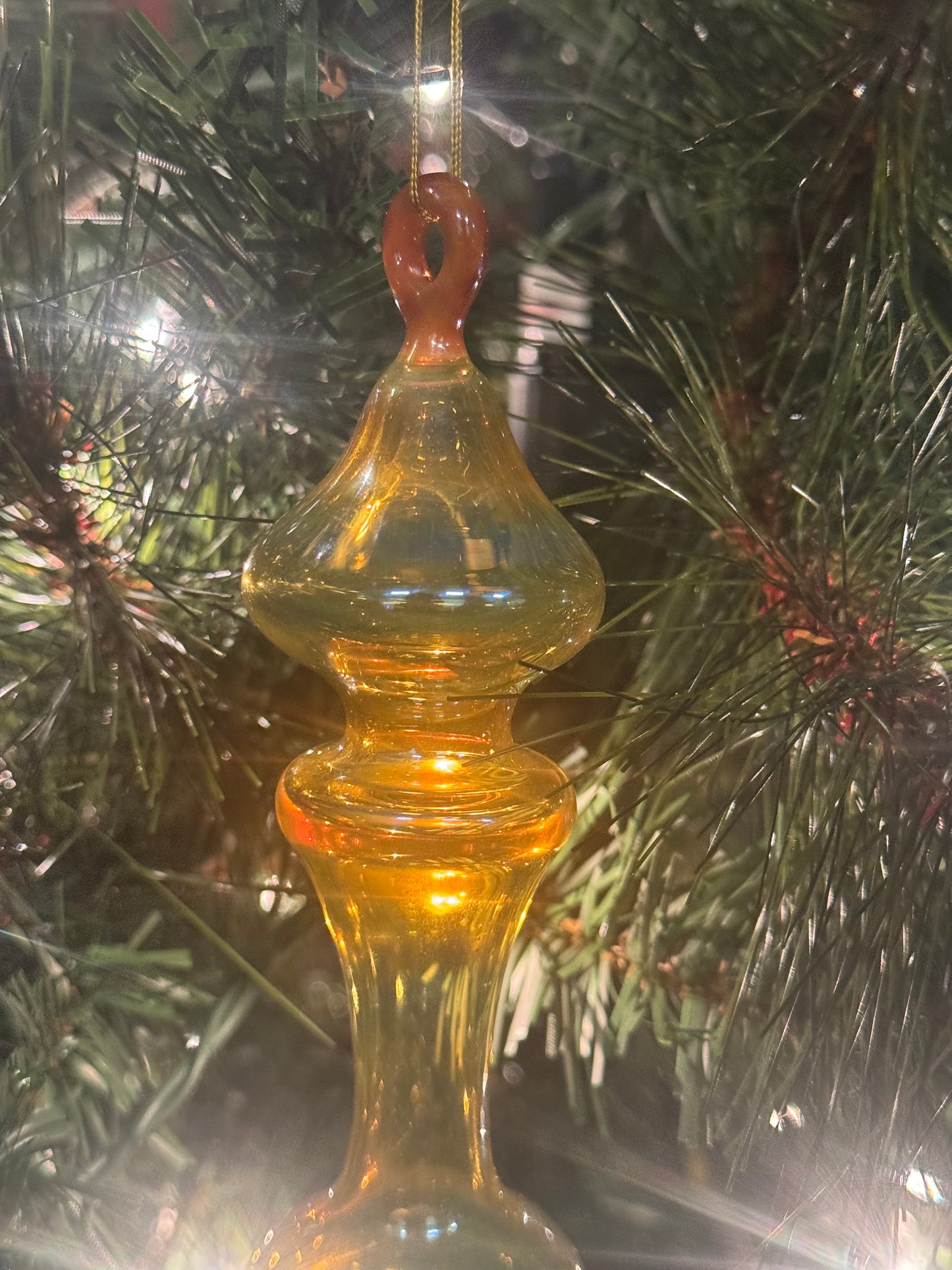 Glass Ornament Gold / Silver