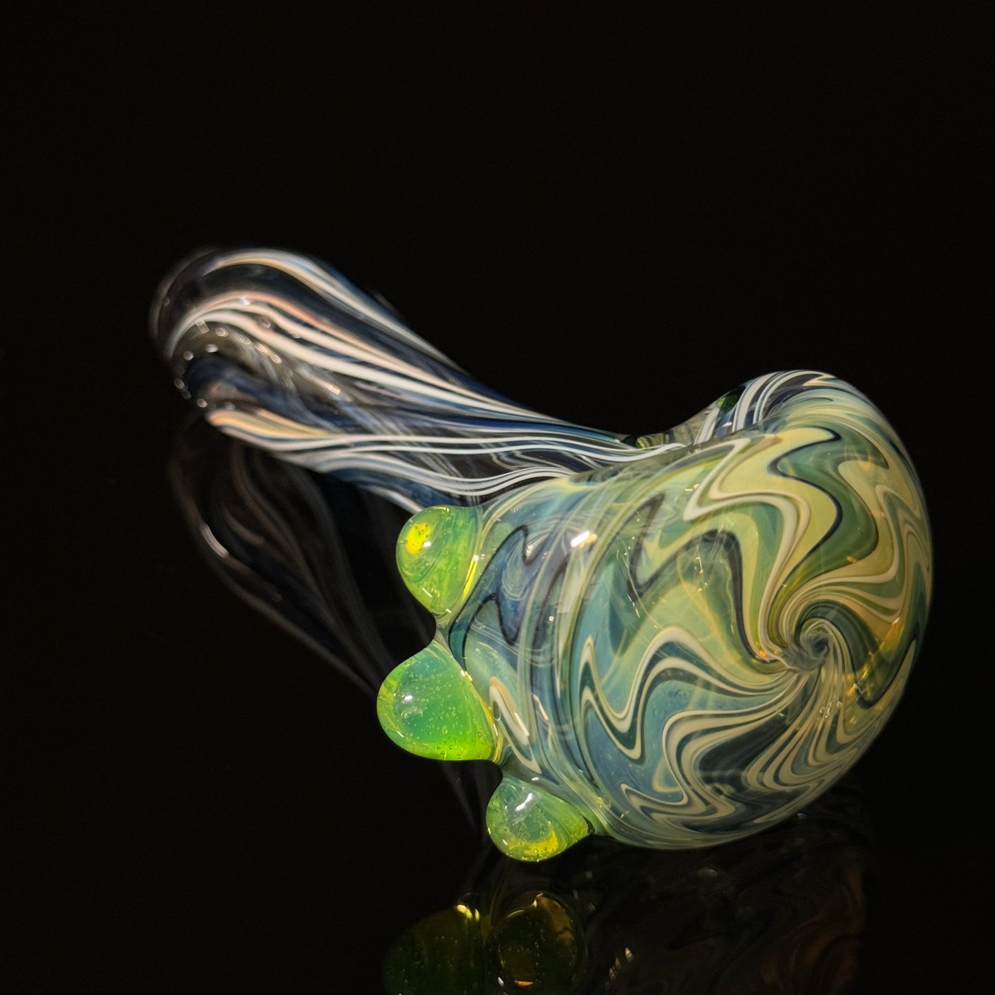 Switchbsck Color Changing Lined Inside Out Glass Pipe Heady Pipe Hand Blown Extra Thick