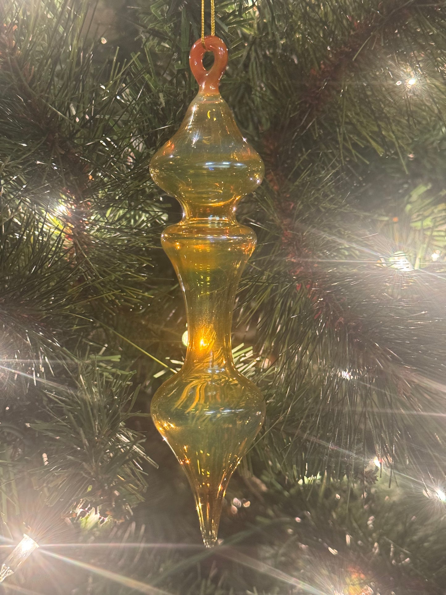 Glass Ornament Gold / Silver