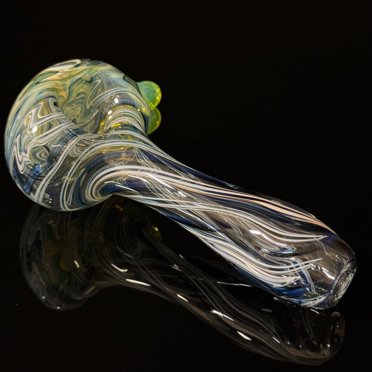 Switchbsck Color Changing Lined Inside Out Glass Pipe Heady Pipe Hand Blown Extra Thick