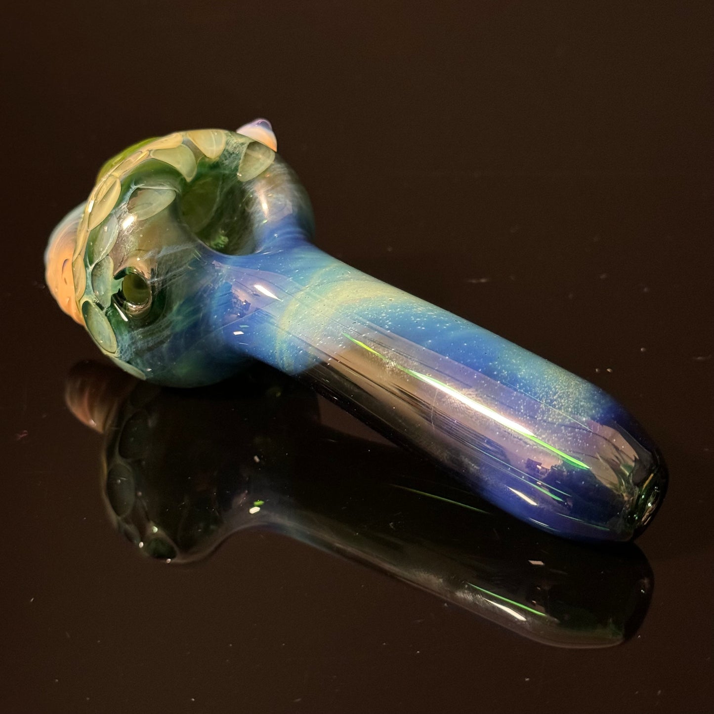 Eyeball Monster Glass Heady Pipe Hand Blown