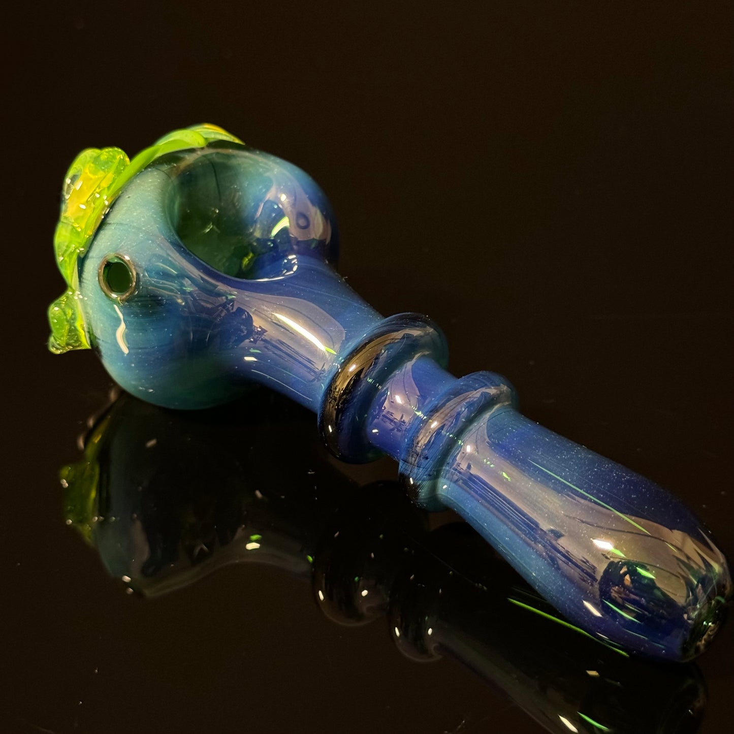 Slyme Face Glass Pipe Heady Pipe Hand Blown Pipe