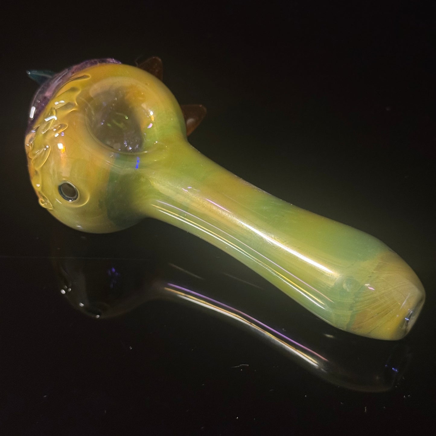 Eyeball Monster Glass Heady Pipe Hand Blown