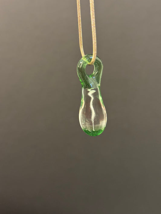 Memorial Cremation Glass Pendant