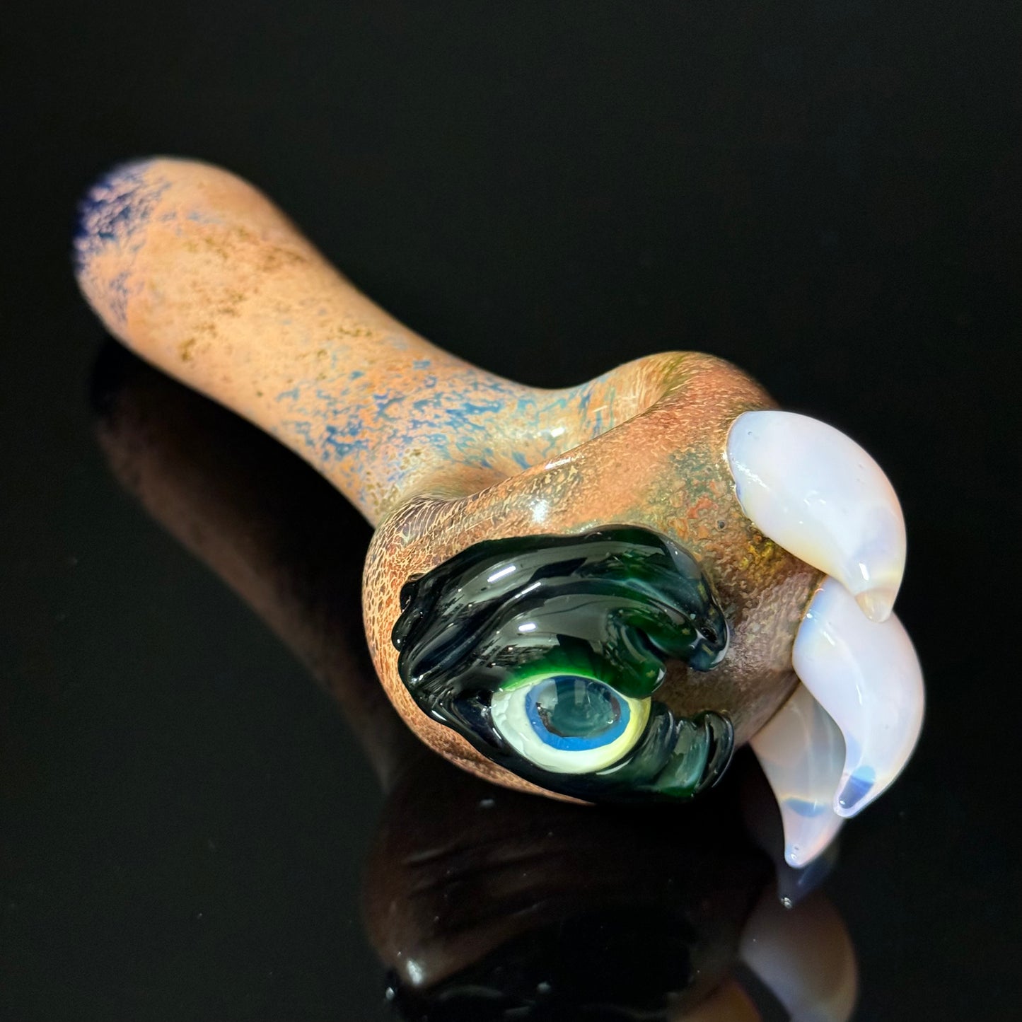 Eyeball Monster Glass Heady Pipe Hand Blown