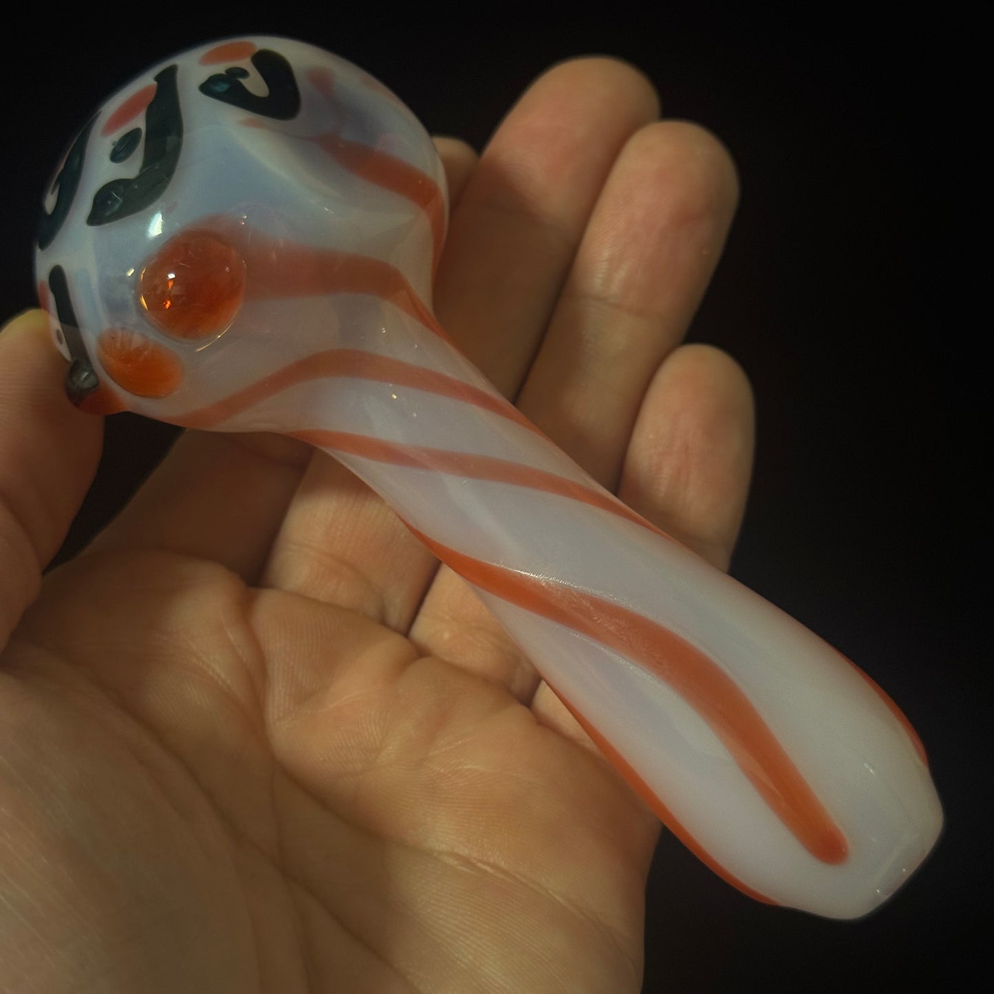 Pink Glass Heady Pipe Hand Blown