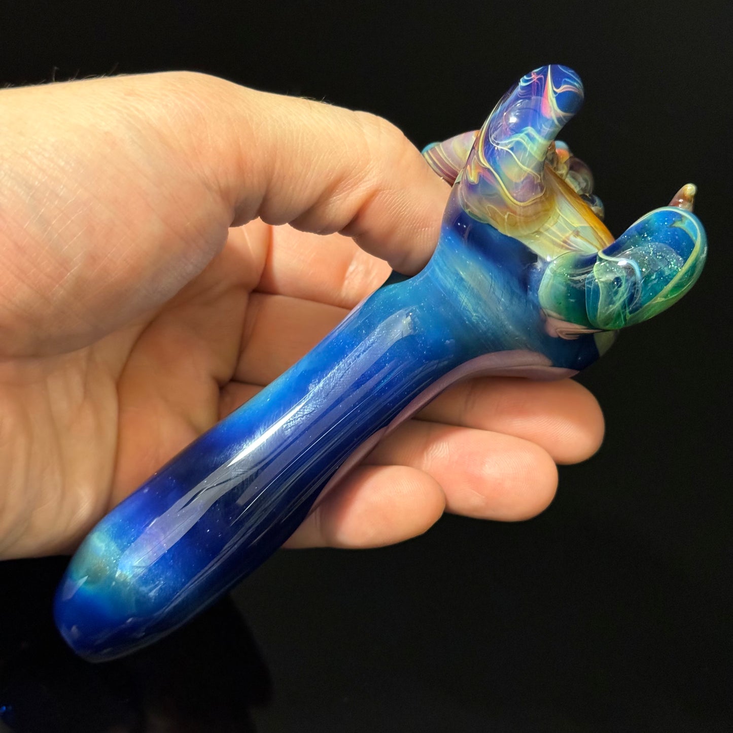 Eyeball Monster Glass Heady Pipe Hand Blown