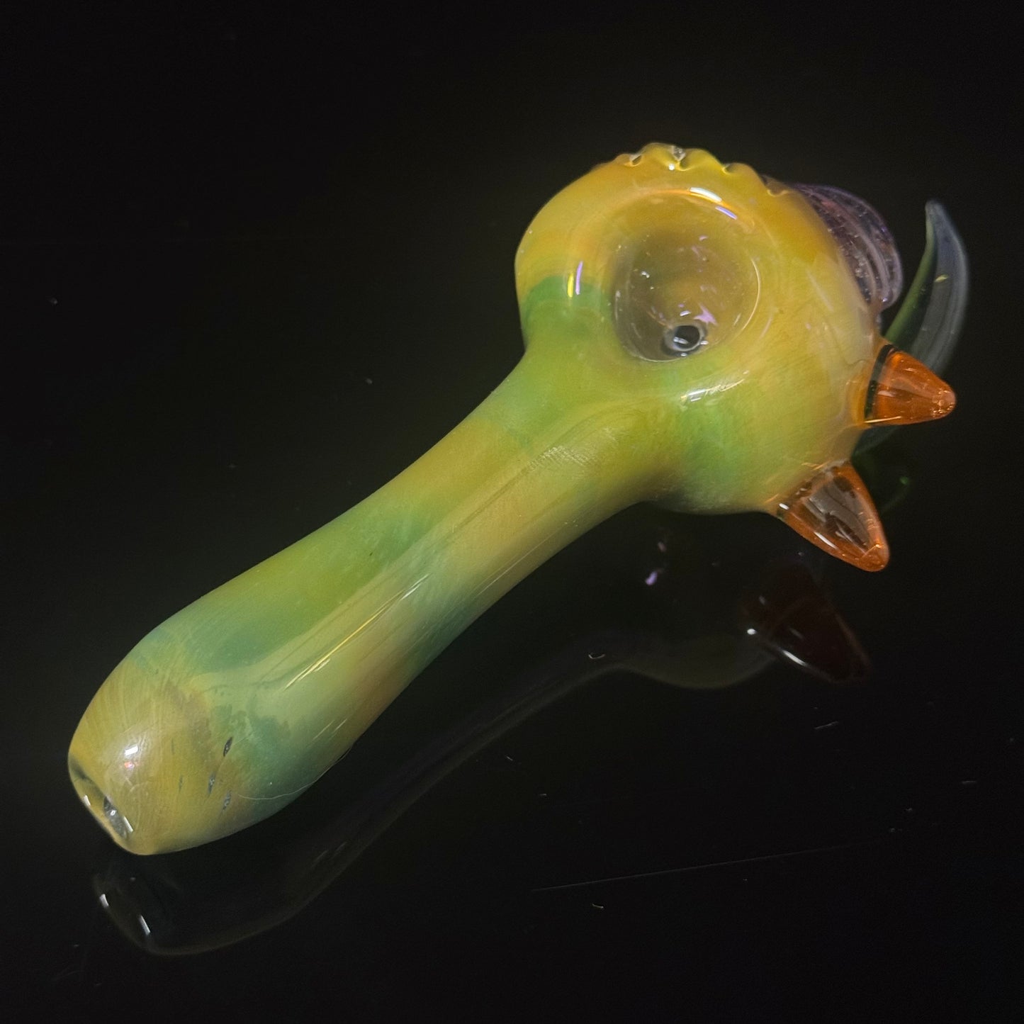 Eyeball Monster Glass Heady Pipe Hand Blown