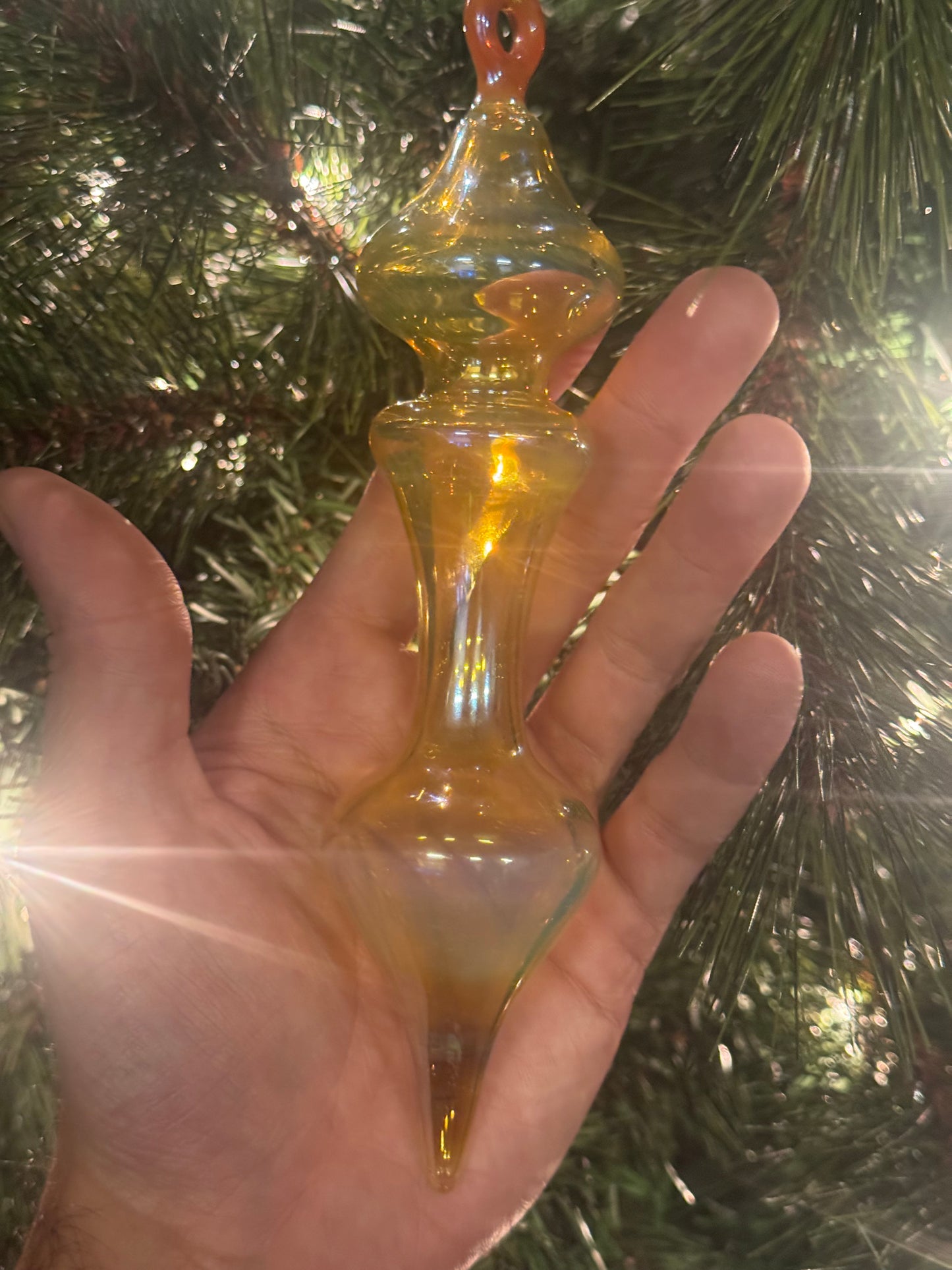 Glass Ornament Gold / Silver