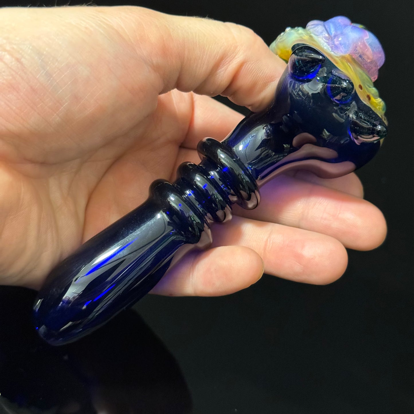 Eyeball Monster Glass Heady Pipe Hand Blown