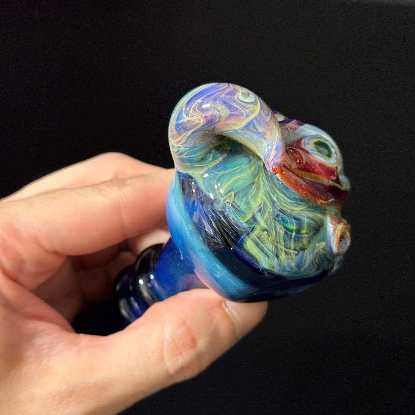 Eyeball Monster Glass Heady Pipe Hand Blown