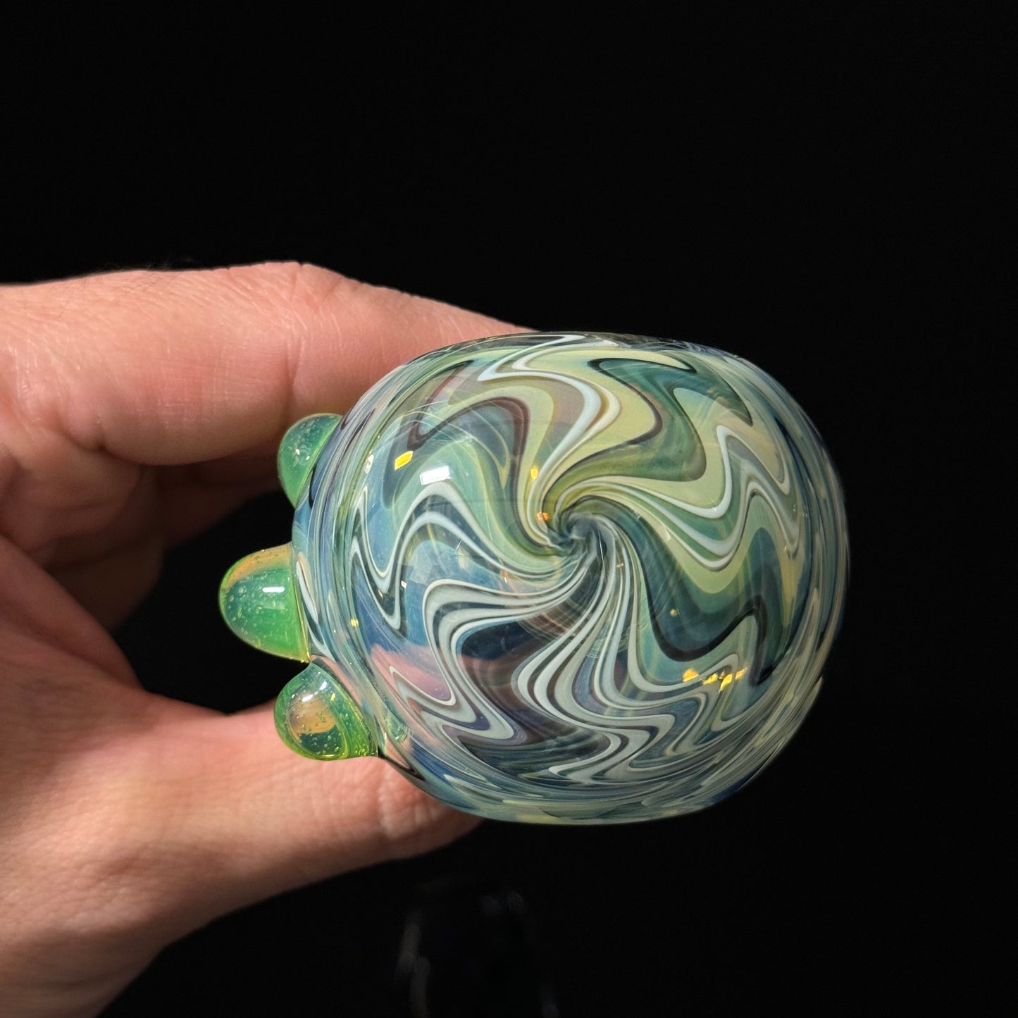 Switchbsck Color Changing Lined Inside Out Glass Pipe Heady Pipe Hand Blown Extra Thick