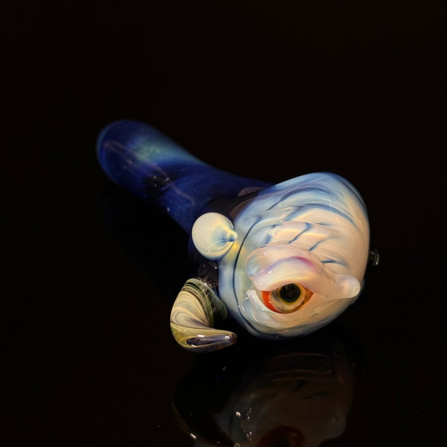 Eyeball Monster Glass Heady Pipe Hand Blown