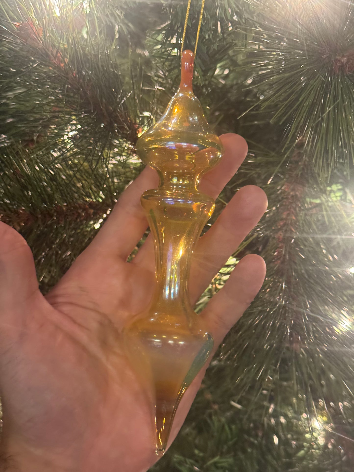 Glass Ornament Gold / Silver