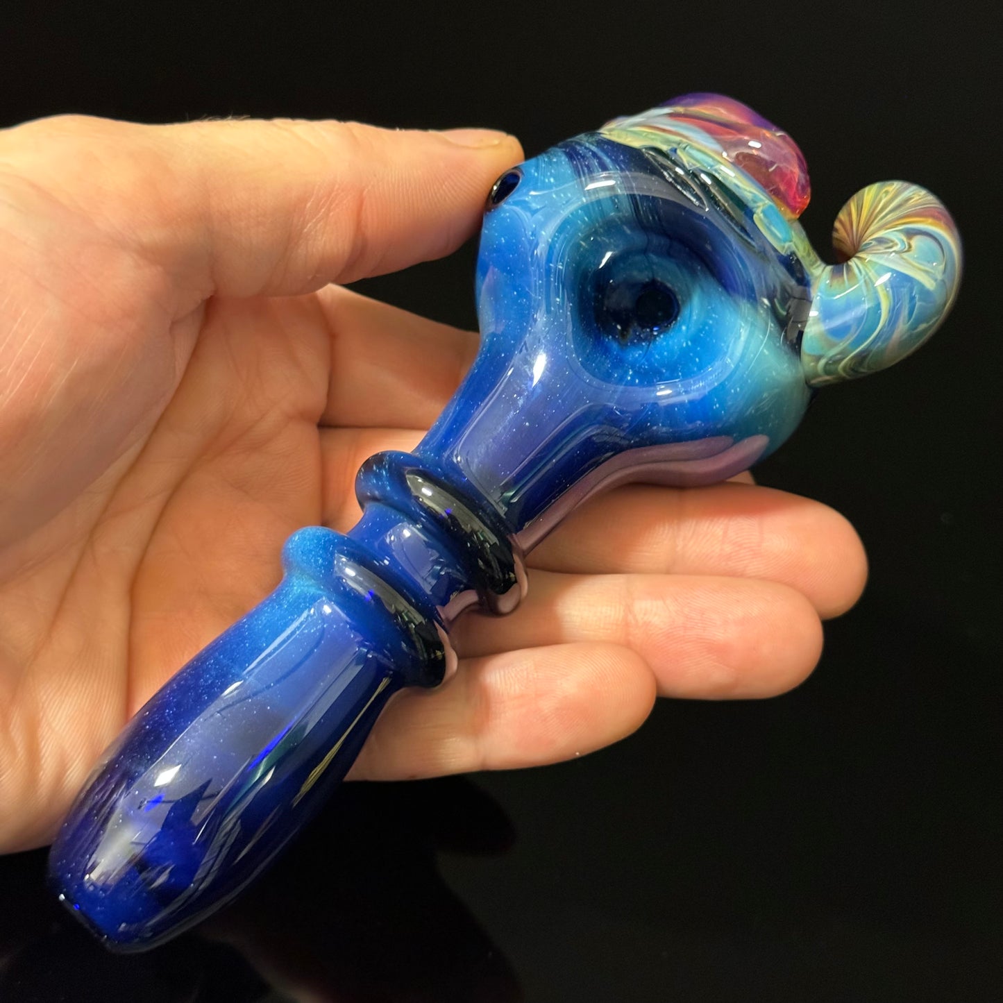 Eyeball Monster Glass Heady Pipe Hand Blown