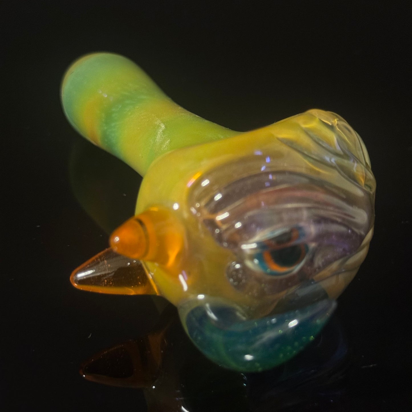 Eyeball Monster Glass Heady Pipe Hand Blown