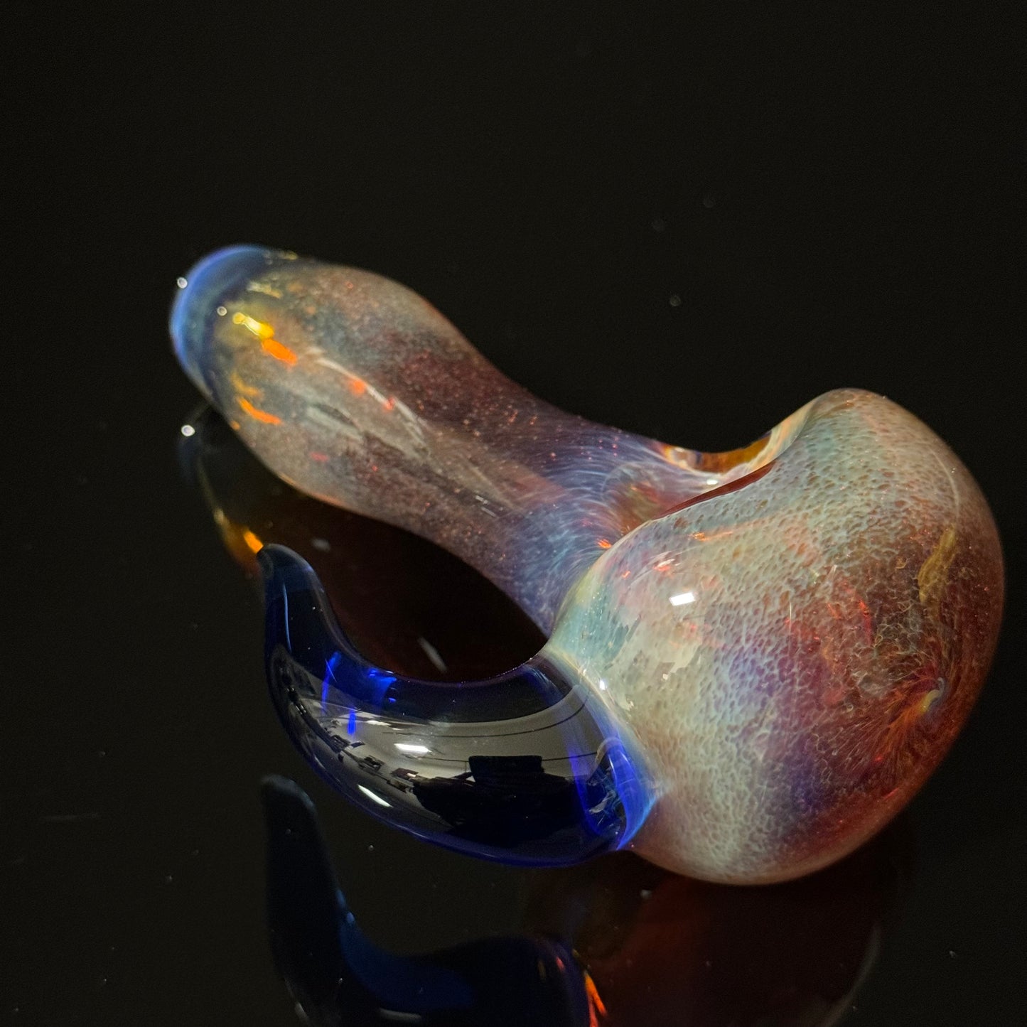 Color Changing Multicolor Inside Out Glass Pipe Heady Pipe Hand Blown Extra Thick