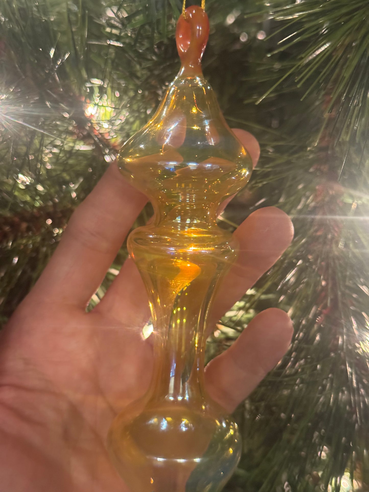 Glass Ornament Gold / Silver
