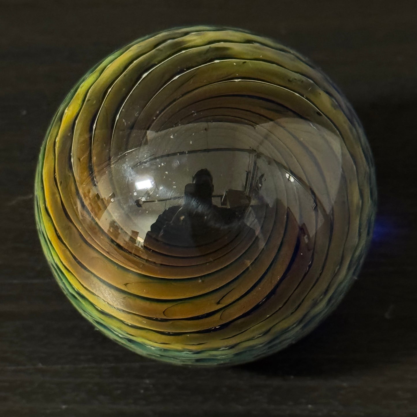 Bubble Trap Wrap Glass Marble Hand Made