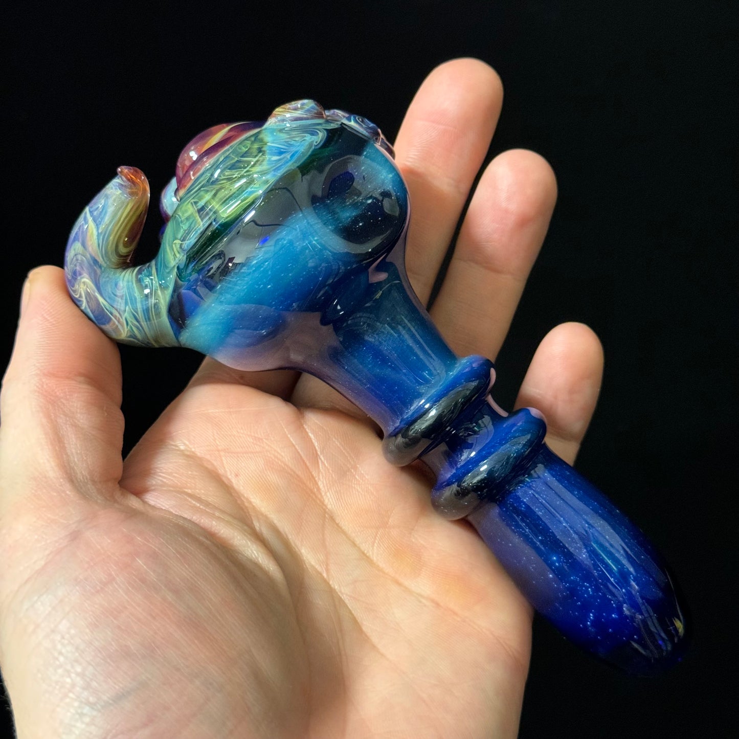 Eyeball Monster Glass Heady Pipe Hand Blown