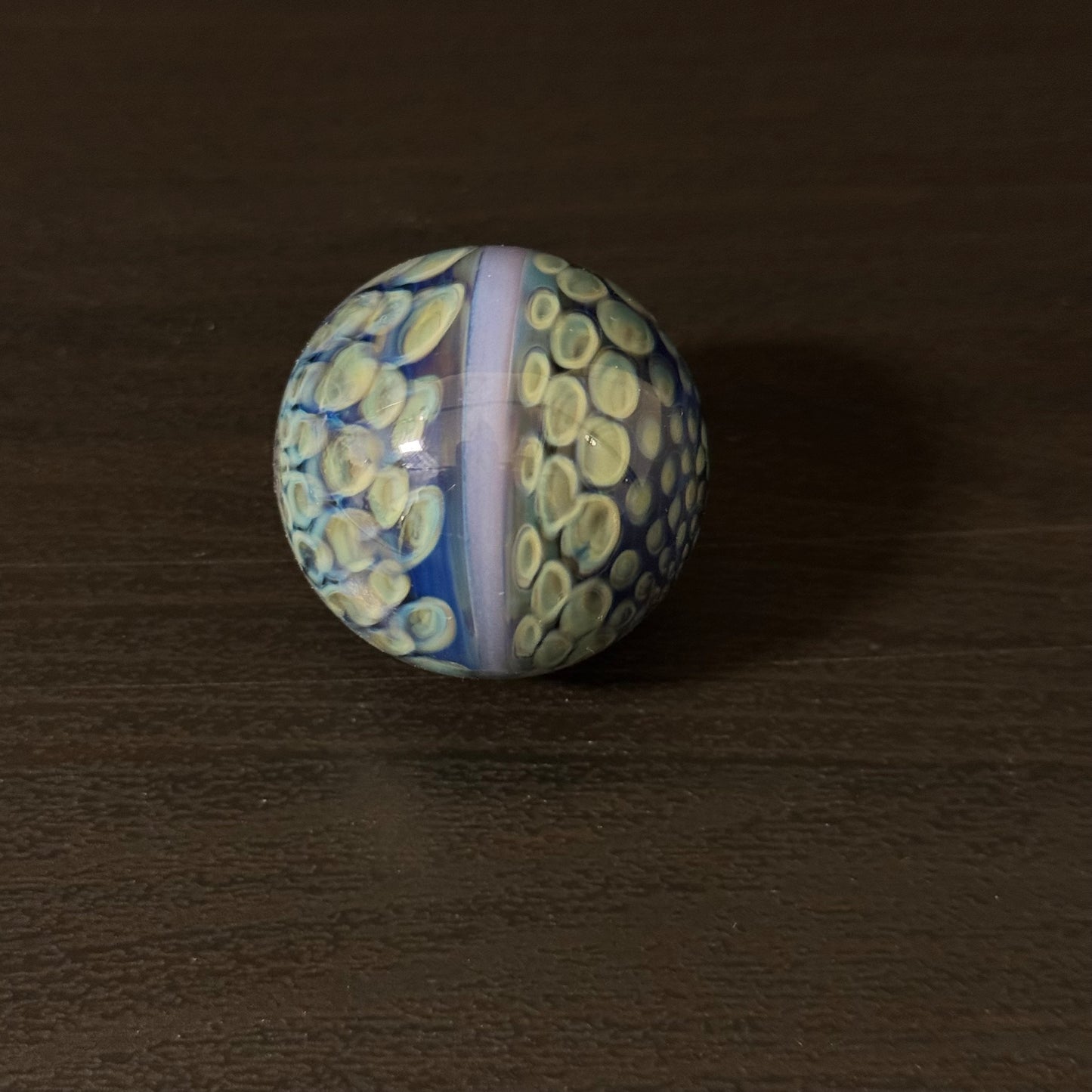 Honeycomb Glass Marble Hand Made