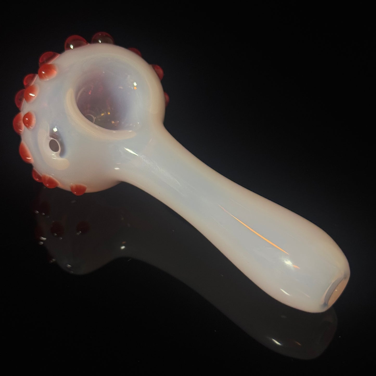Pink Glass Heady Pipe Hand Blown