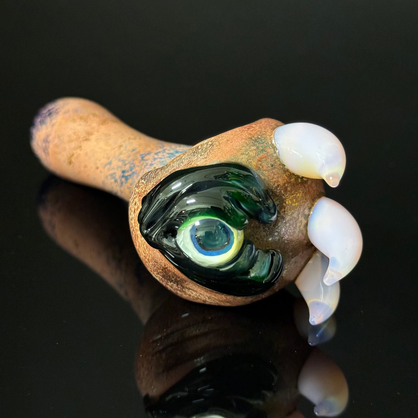 Eyeball Monster Glass Heady Pipe Hand Blown