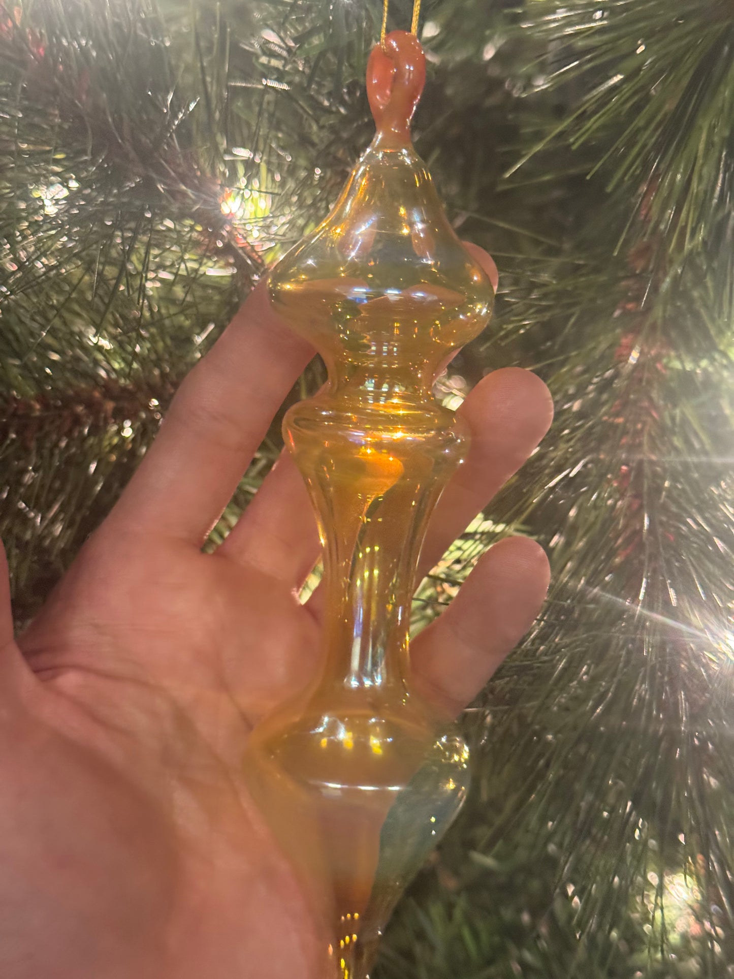 Glass Ornament Gold / Silver