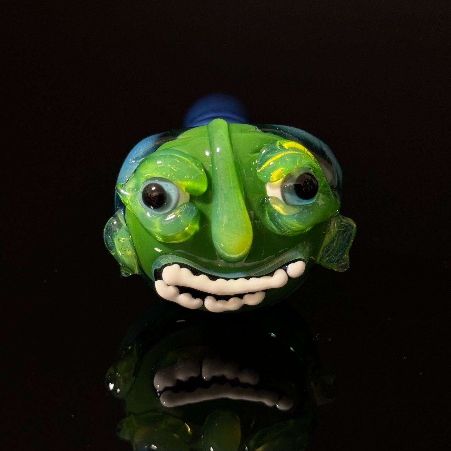 Slyme Face Glass Pipe Heady Pipe Hand Blown Pipe