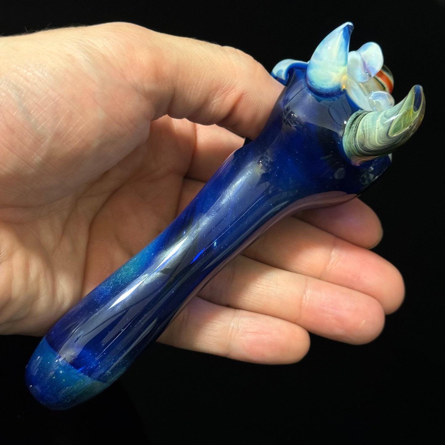 Eyeball Monster Glass Heady Pipe Hand Blown