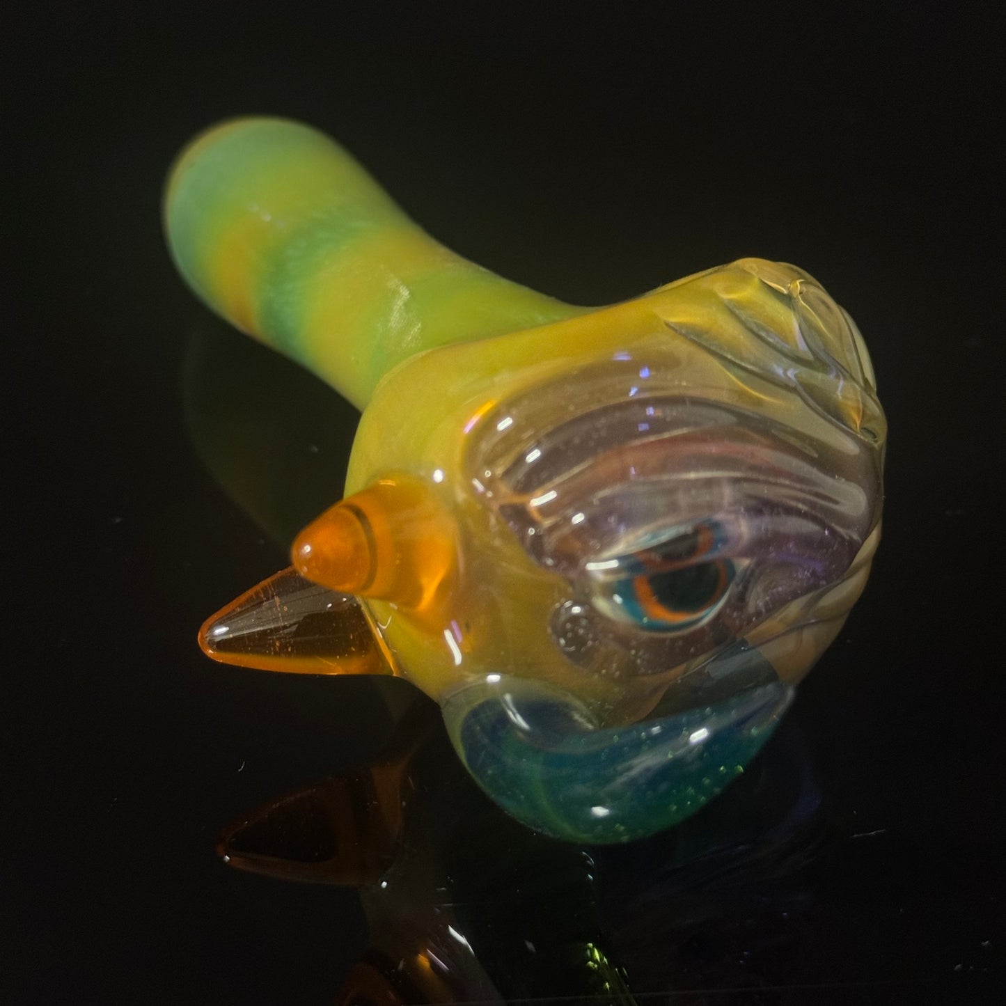 Eyeball Monster Glass Heady Pipe Hand Blown
