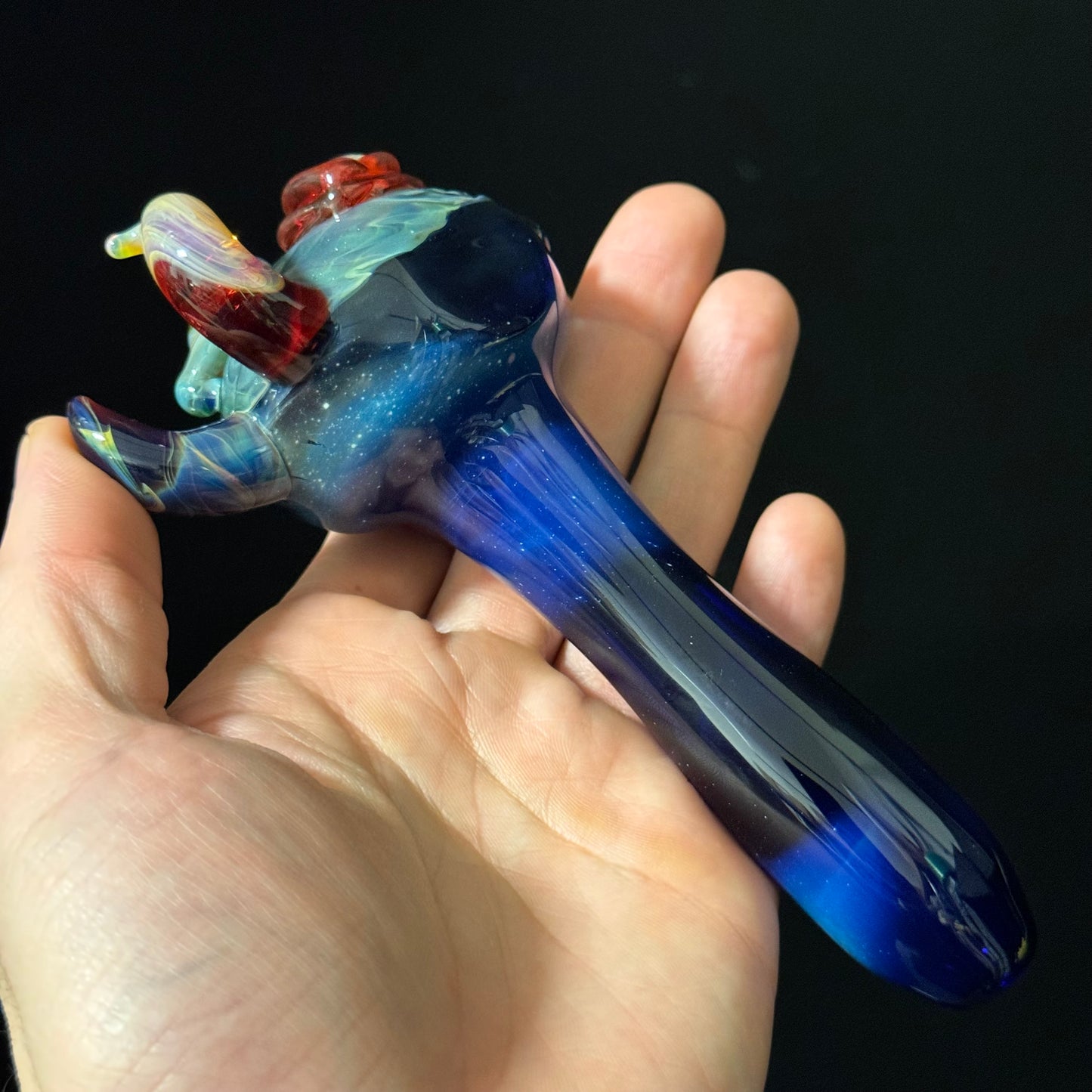 Eyeball Monster Glass Heady Pipe Hand Blown