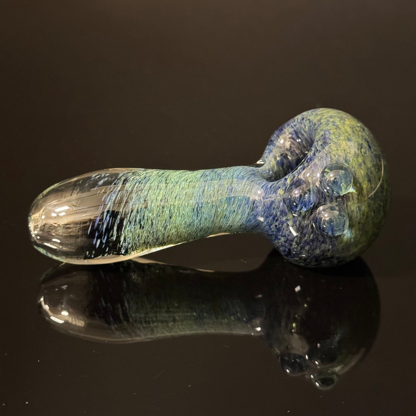 Multicolor Inside Out Glass Pipe Heady Pipe Hand Blown Extra Thick