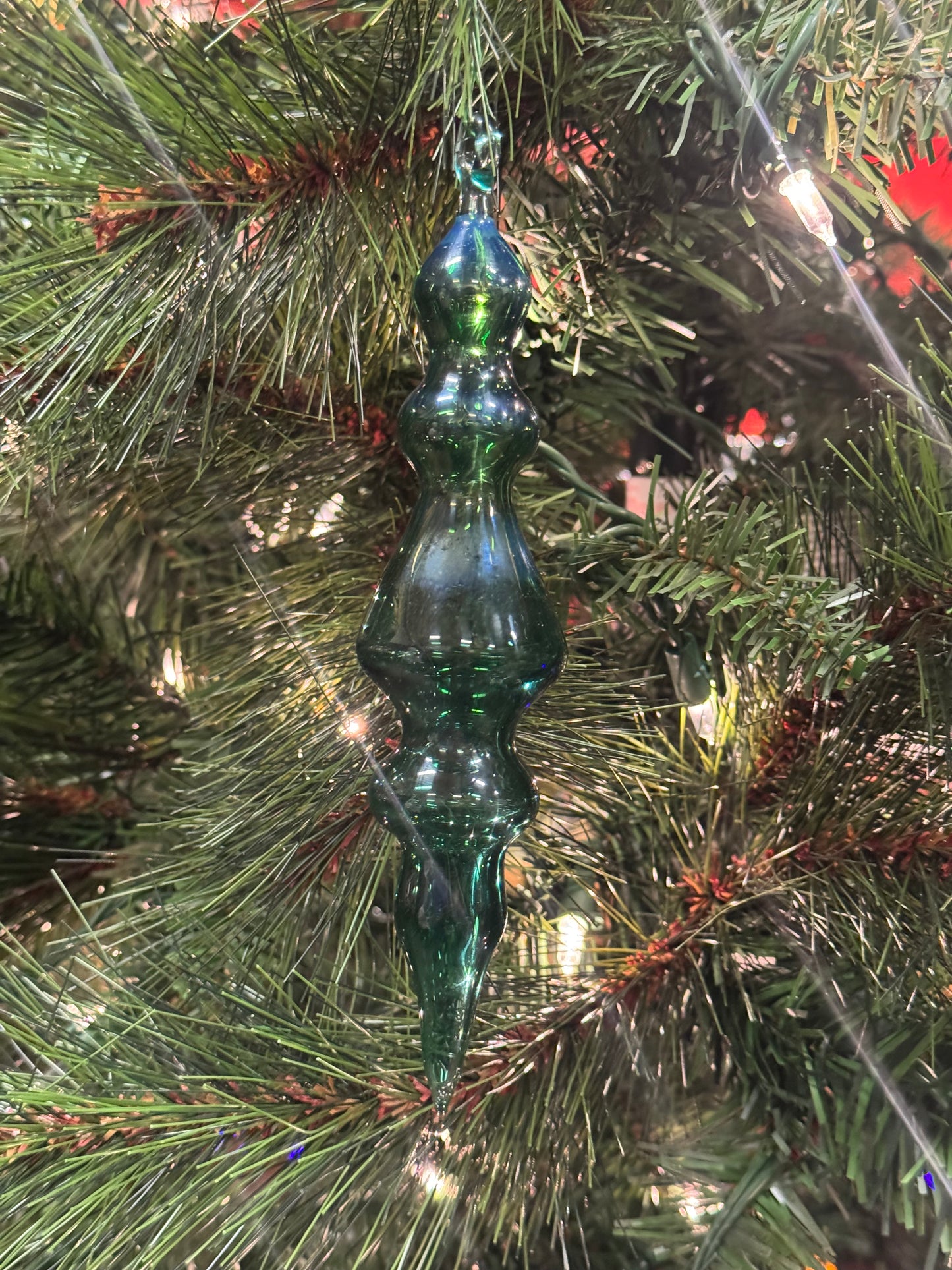 Glass Ornament Green