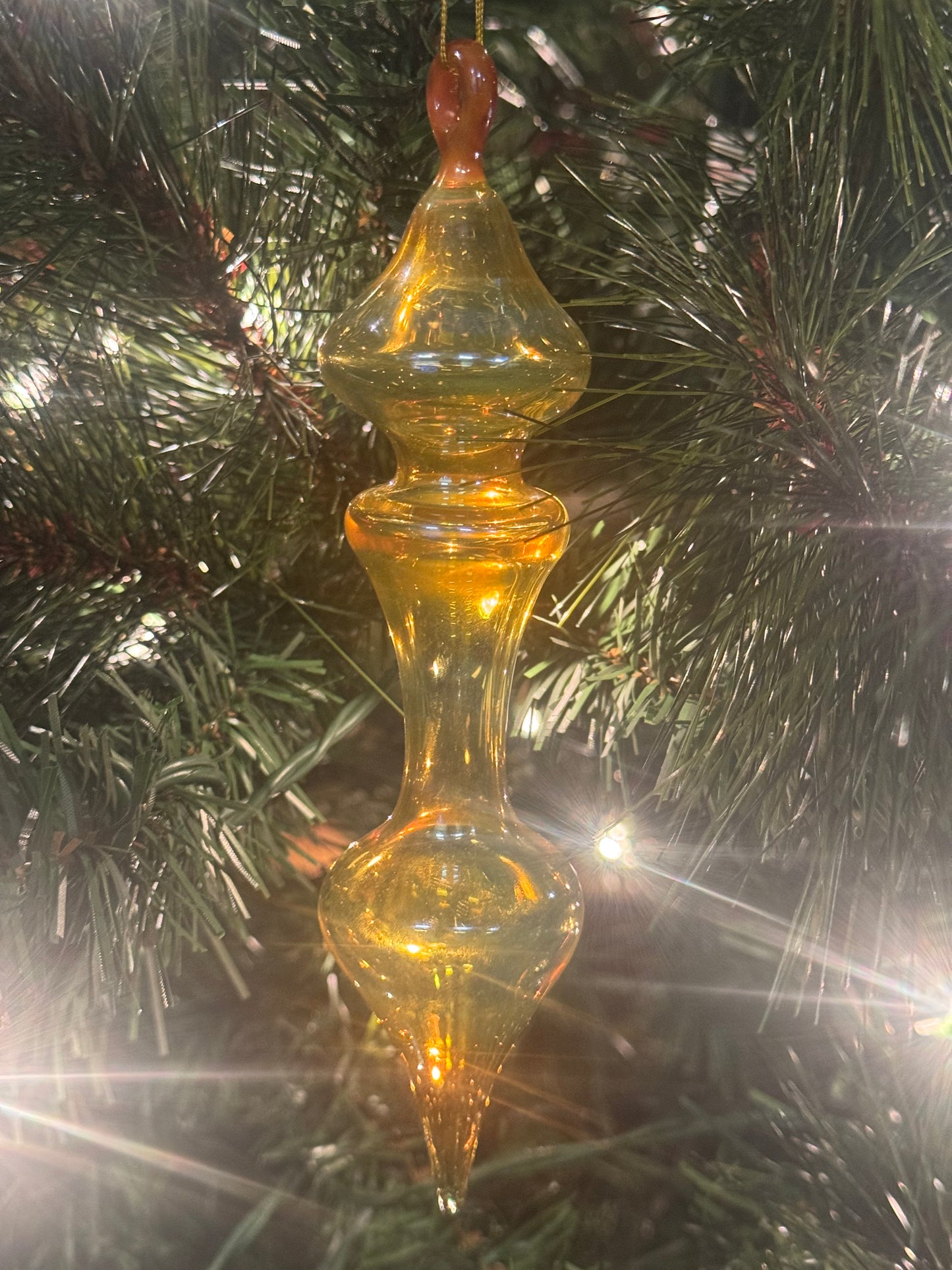 Glass Ornament Gold / Silver