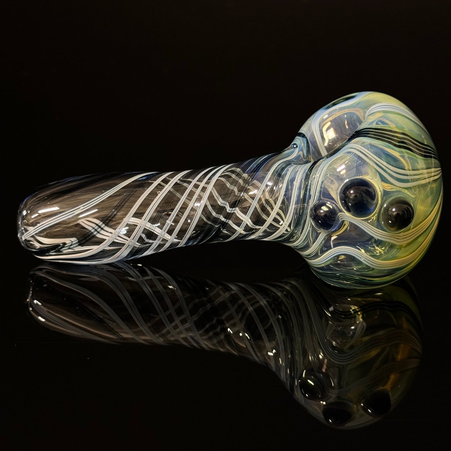 Color Changing Lined Inside Out Glass Pipe Heady Pipe Hand Blown Extra Thick