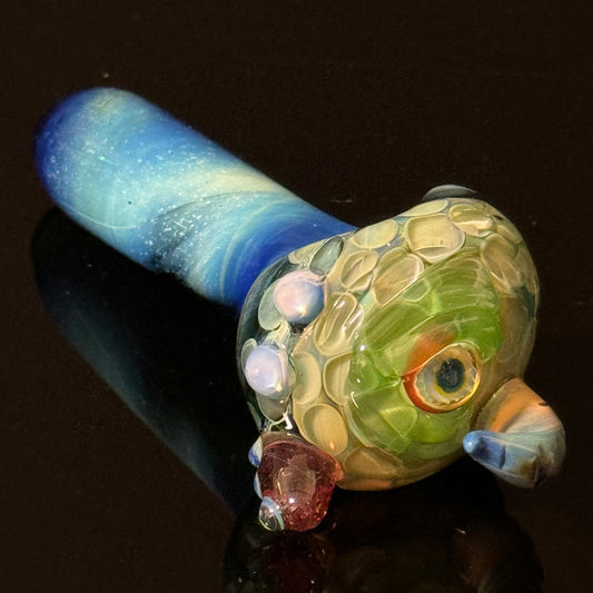 Eyeball Monster Glass Heady Pipe Hand Blown