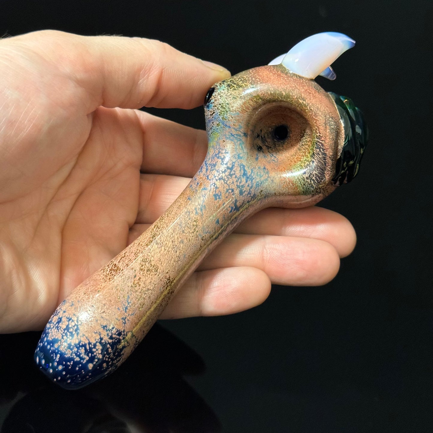 Eyeball Monster Glass Heady Pipe Hand Blown