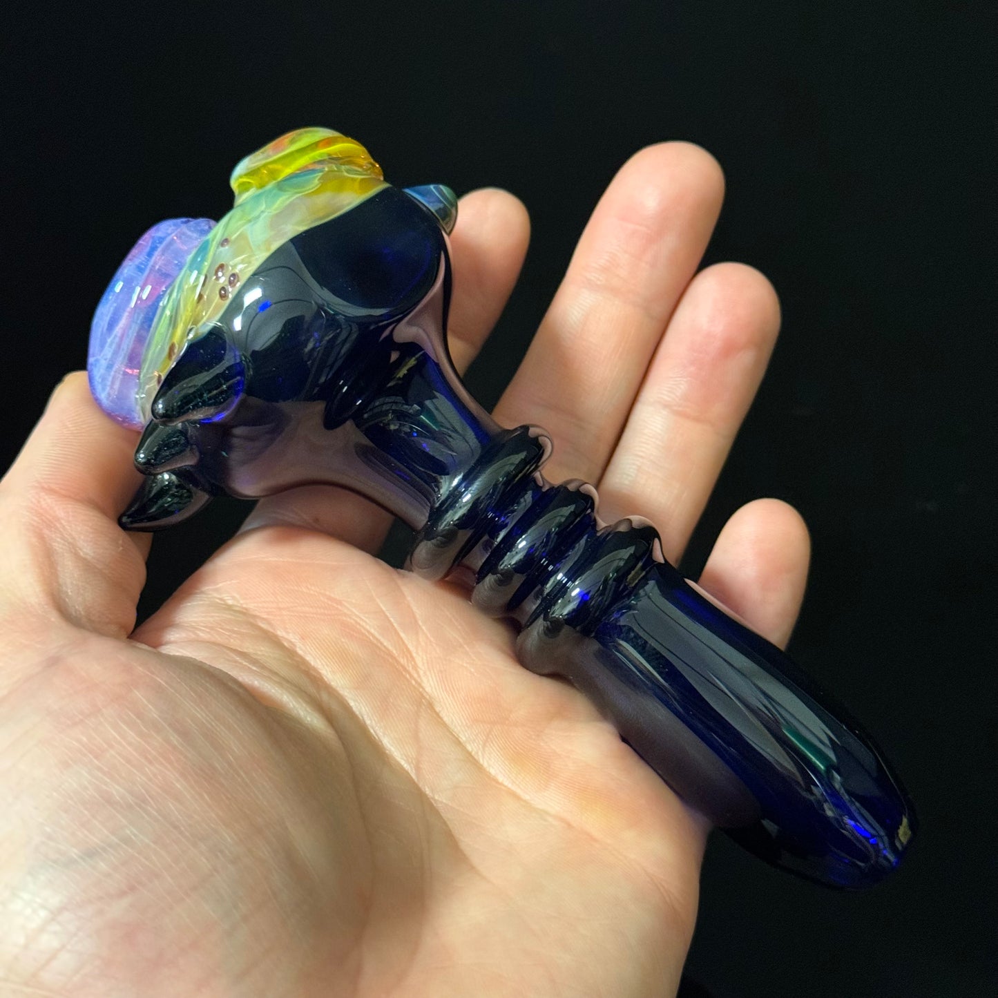 Eyeball Monster Glass Heady Pipe Hand Blown