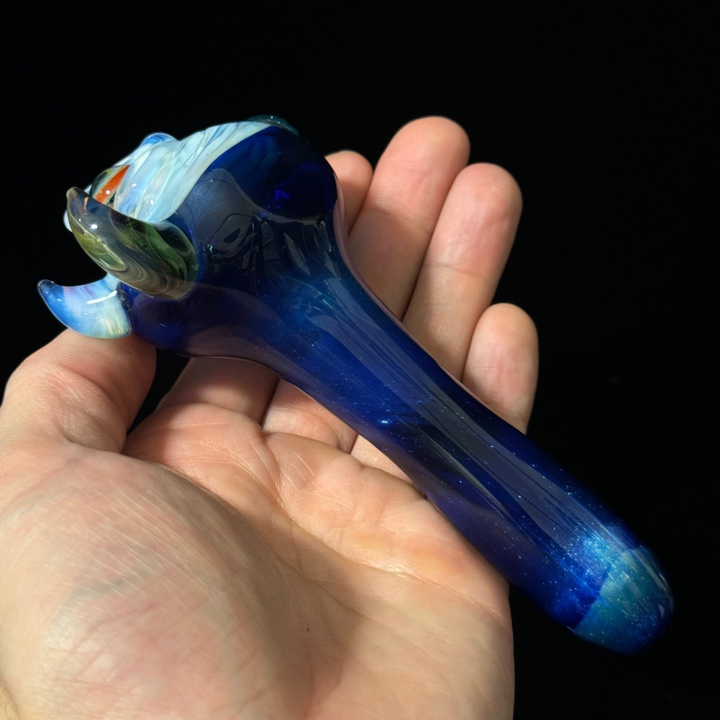 Eyeball Monster Glass Heady Pipe Hand Blown