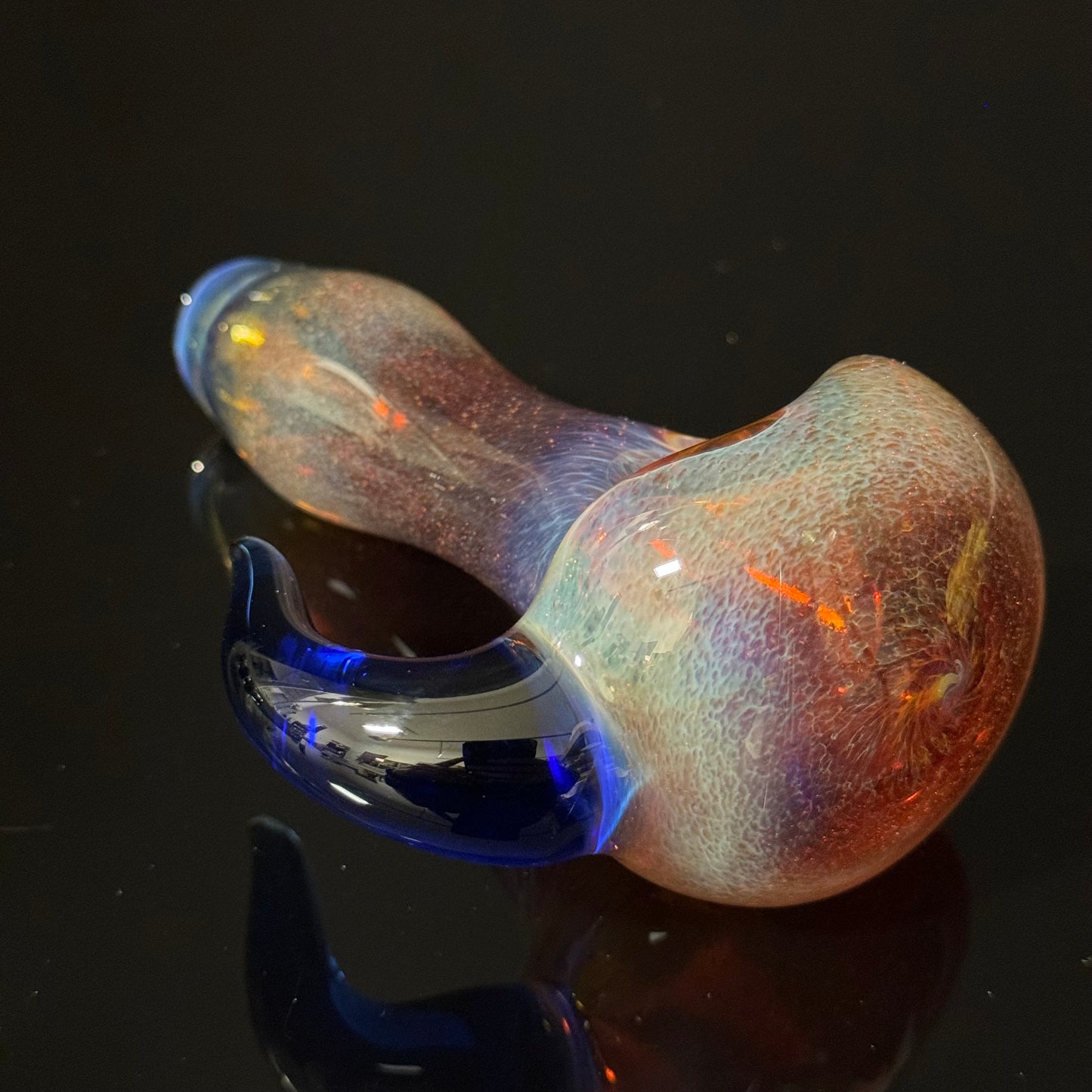 Color Changing Multicolor Inside Out Glass Pipe Heady Pipe Hand Blown Extra Thick