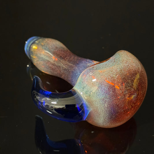 Color Changing Multicolor Inside Out Glass Pipe Heady Pipe Hand Blown Extra Thick